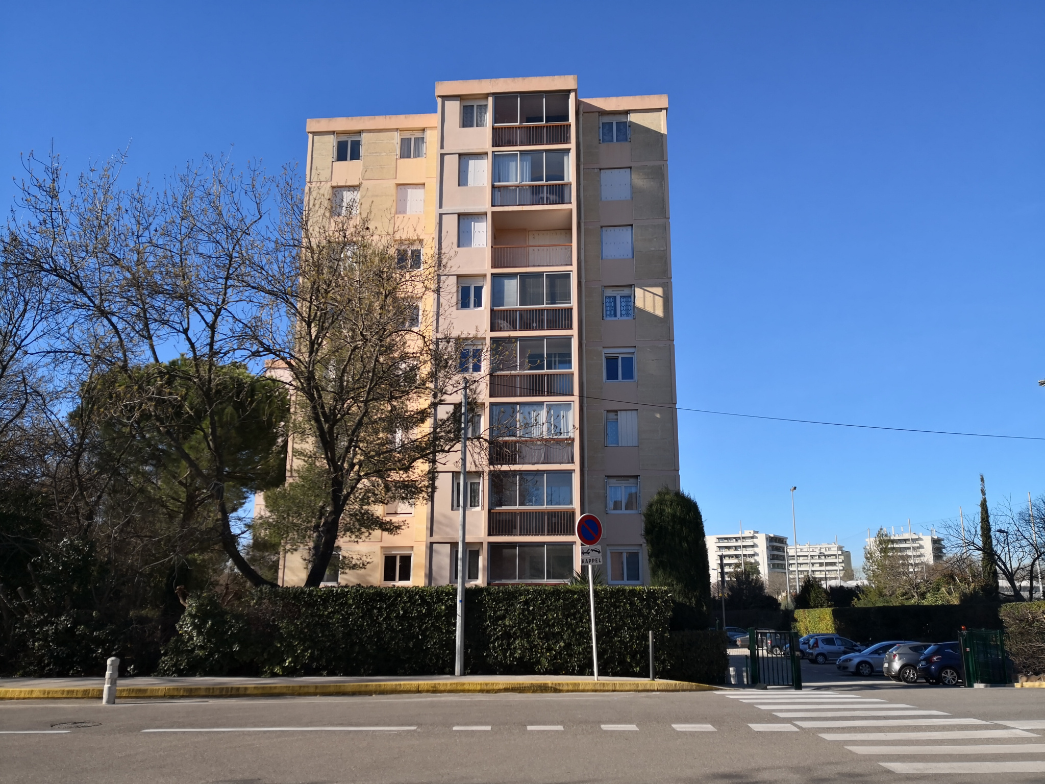 vente Toulon Est dernier étage, appartement T3 dans résidence sécurisée